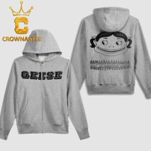 Geese 2026 Tour People Must Smile In Times Of War Zip Hoodie