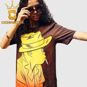 Gorillaz Sunset And Hobbs All Over Print T-Shirt