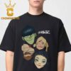 Gorillaz Shadows Unisex T-Shirt Gorillaz Shadows Unisex T-Shirt
