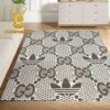 Gucci Adidas Monogram Luxury Home Decor Area Rug Carpet Doormat