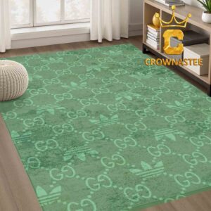 Gucci Adidas Monogram Luxury Home Decor Area Rug Carpet Doormat