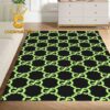 Gucci Monogram Luxury Black Home Decor Area Rug Carpet Doormat