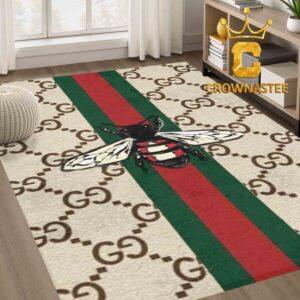 Gucci Monogram Luxury Pattern Home Decor Rug Carpet Doormat