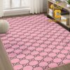 Gucci Monogram Luxury Pattern Home Decor Rug Carpet Doormat