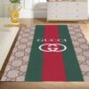 Gucci Monogram Luxury Purple Pattern Home Decor Area Rug Carpet Doormat