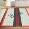 Gucci Tiger Monogram Luxury Black Rug Carpet Doormat Gucci Tiger Monogram Luxury Black Rug Carpet Doormat