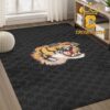 Gucci Monogram Siggnature Pattern Line Home Decor Rug Carpet