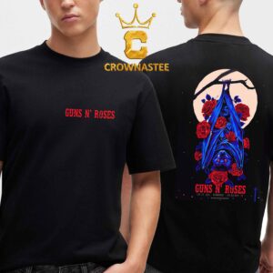 Guns N’ Roses Alamodome 2026 Tour San Antonio TX September 16th Two Sided T-Shirt