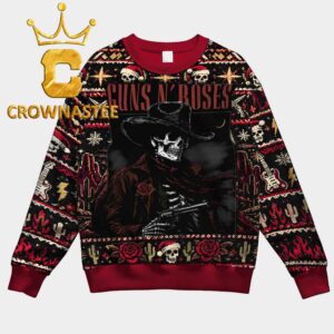 Guns N’ Roses Globe Life Field 2026 Tour Arlington TX September 9th Christmas Ugly Sweater