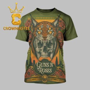 Guns N’ Roses Snapdragon Stadium 2026 Tour San Diego CA September 2nd All Over Print T-Shirt