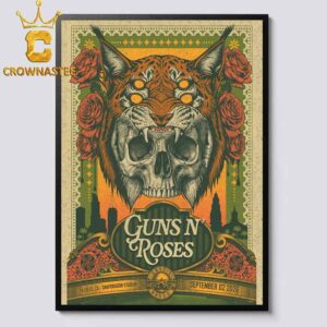Guns N’ Roses Snapdragon Stadium 2026 Tour San Diego CA September 2nd Home Decor Poster Canvas
