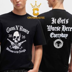 Guns N’ Roses Snapdragon Stadium 2026 Tour San Diego CA September 2nd Two Sided T-Shirt