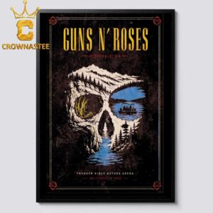 Guns N’ Roses Thunder Ridge Nature Arena 2026 Tour Ridgedale MO September 12th Home Decor Poster Canvas