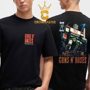 Guns N’ Roses Truist Park 2026 Tour Atlanta GA September 19th Two Sided T Shirt