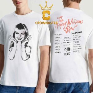 Hayley Williams Show 2026 2027 Tour Dates Two Sided T-Shirt