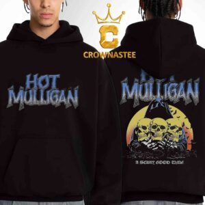 Hot Mulligan Skull 2026 Happy Fall Haunt Two Sided Hoodie