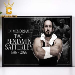 In Memoriam Benjamin Satterley 1986 2026 Home Decor Poster Canvas