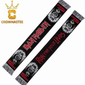 Iron Maiden Run For Your Lives 2026 Tour Woven Scarf