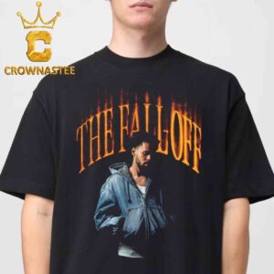 J Cole 2026 The Fall Off Tour Face Unisex Hoodie T-Shirt