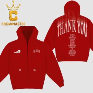 J Cole 2026 The Fall Off Tour Love Her Again Zipup Hoodie