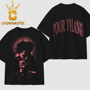 J Cole 2026 The Fall Off Tour Poor Thang Two Sided T-Shirt