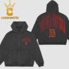 J Cole 2026 The Fall Off Tour Staff Zipup Hoodie