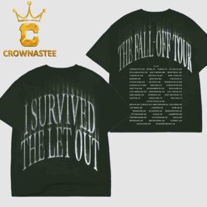 J Cole The Fall Off 2026 Tour Dates I Survived The Let Out Two Sided T-Shirt