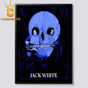 Jack White MegaCorp Pavilion 2026 Tour Newport KY September 18th Home Decor Poster Canvas