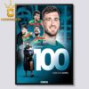 Jai Arrow 100th Game Rabbitohs 2026 NRL You’ll Never Walk Alone Home Decor Poster Canvas