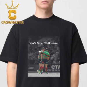 Jai Arrow’s 100th Game Rabbitohs You’ll Never Walk Alone Unisex T-Shirt