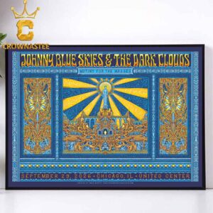 Johnny Blue Skies And The Dark Clouds Sep 29 2026 Chicago United Center Home Decor Poster Canvas