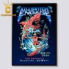 Weezer Moda Center 2026 Tour Portland Oregon September 11th Home Decor Poster Canvas