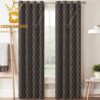 Louis Vuitton Supreme Luxury Monogram Navy Home Decor Window Curtain