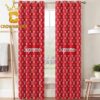Louis Vuitton Supreme Luxury Monogram Navy Home Decor Window Curtain