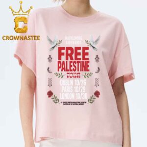Macklemore And Friends 2026 Free Palestine Tour Dates Unisex T-Shirt
