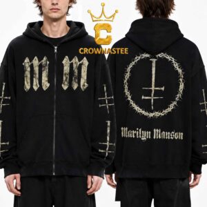 Marilyn Manson Freak On Parade 2026 Tour All Over Print Hoodie