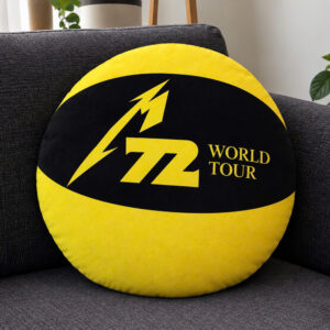 Metallica M72 World Tour Beach Ball 2026 Gift For Fans Pillow