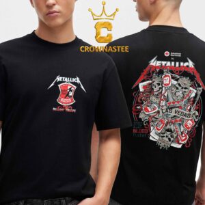 Metallica x American Red Cross 2026 Blood Drive Las Vegas Exclusive Limited Edition Two Sided T-Shirt