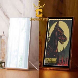 My Chemical Romance Chase Field 2026 Tour Phoenix AZ September 6th Poster Mirror Night Light