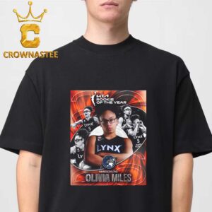 Olivia Miles Rookie Of The Year Minnesota Lynx 2026 Unisex T-Shirt