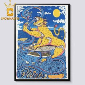 Phish Ameris Bank Amphitheatre 2026 Tour Alpharetta GA Sptember 16th 17th Home Decor Poster Canvas