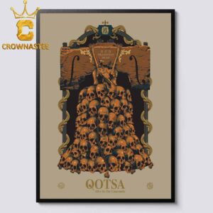 Queens Of The Stone Age The Met Philadelphia 2025 Tour Metropolitan Opera House October 7th Home Decor Poster Canvas