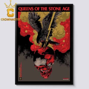 Queens of the Stone Age The Chicago Theatre 2025 Tour Chicago IL October 2nd Home Decor Poster Canvas
