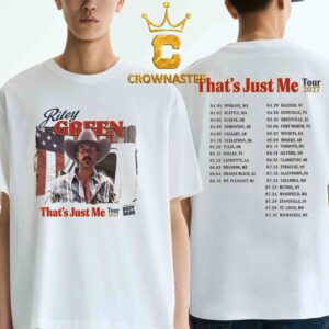 Riley Green That’s Just Me Tour 2027 Tour Dates Two Sided T-Shirt
