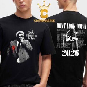Rod Wave 2026 Tour Dates Don’t Look Down Rodfather Two Sided T-Shirt