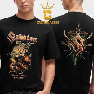 Sabaton 2026 Tour Tiger Among Dragons Two Sided T-Shirt