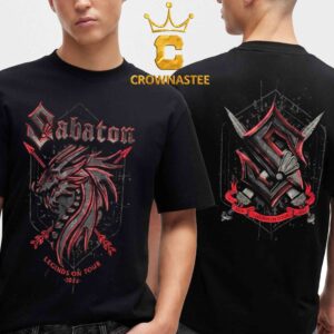 Sabaton Dragon On Tour 2026 Two Sided T-Shirt