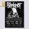 Slipknot 25th Anniversary Lodon Wembley Stadium 2026 2027 Tour UK Home Decor Poster Canvas