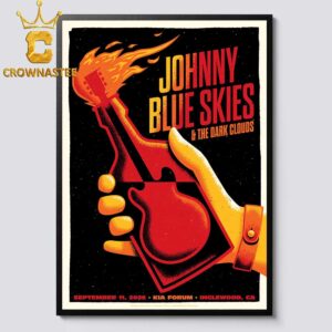Sturgill Simpson Kia Forum 2026 Tour Inglewood CA September 11th Home Decor Poster Canvas