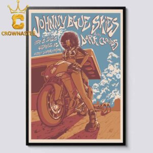 Sturgill Simpson aka Johnny Blue Skies Desert Diamond Arena 2026 Tour Glendale AZ Home Decor Poster Canvas